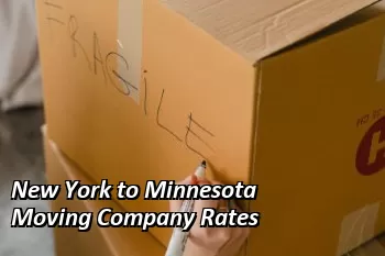 New York to Minnesota Moving Company Rates