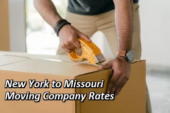 New York to Missouri Moving Company Rates