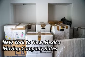 New York to New Mexico Moving Company Rates