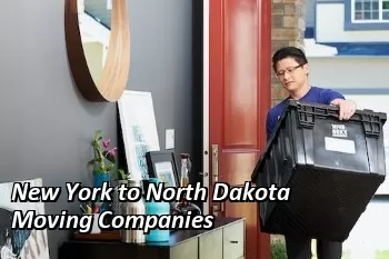 New York to North Dakota Moving Companies