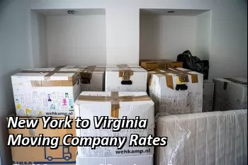 New York to Virginia Moving Company Rates
