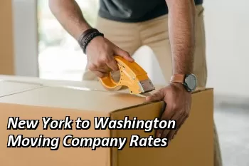 New York to Washington Moving Company Rates