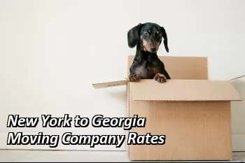 New York to Georgia Moving Company Rates
