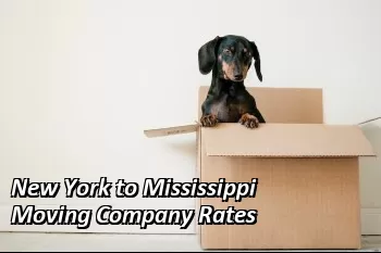 New York to Mississippi Moving Company Rates